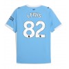 Manchester City Rico Lewis #82 Hjemmedrakt 2025-26 Kortermet